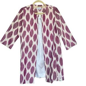 CJ LAING Ikat Coat Size Small